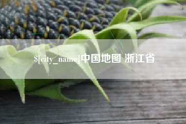 乐陵中国地图 浙江省