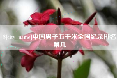 乐陵中国男子五千米全国纪录排名第几