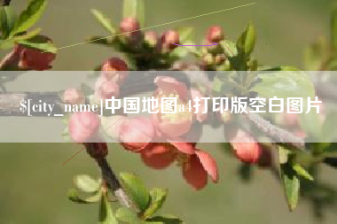 乐陵中国地图a4打印版空白图片