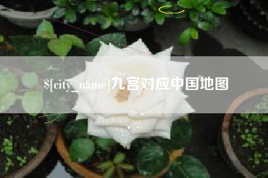 乐陵九宫对应中国地图