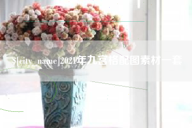 乐陵2021年九宫格配图素材一套
