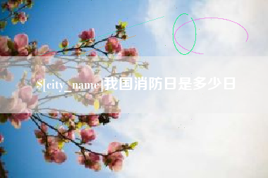 乐陵我国消防日是多少日