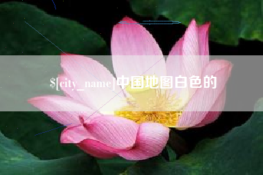 乐陵中国地图白色的