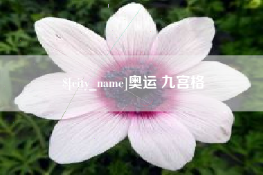 乐陵奥运 九宫格