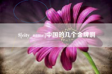 乐陵中国的几个金牌啊