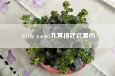 乐陵九宫格建筑案例