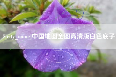 乐陵中国地图全图高清版白色底子