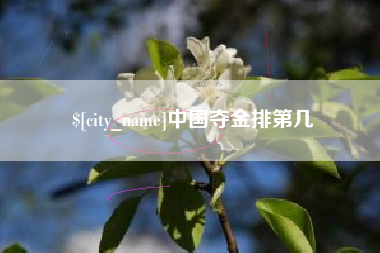 乐陵中国夺金排第几