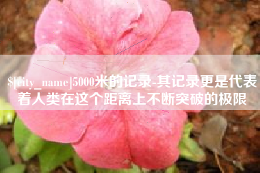 乐陵5000米的记录-其记录更是代表着人类在这个距离上不断突破的极限