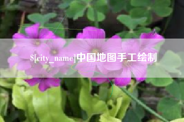 乐陵中国地图手工绘制