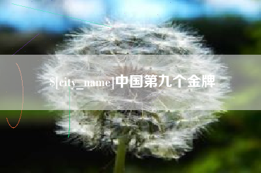 乐陵中国第九个金牌