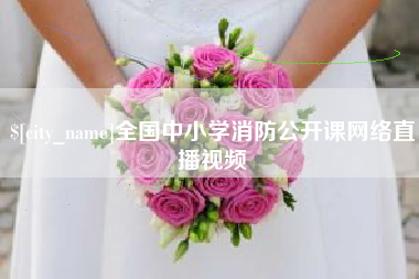 乐陵全国中小学消防公开课网络直播视频