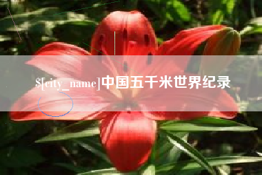 乐陵中国五千米世界纪录