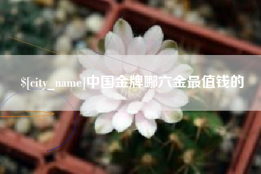 乐陵中国金牌哪六金最值钱的