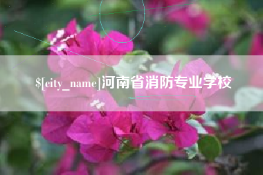 乐陵河南省消防专业学校