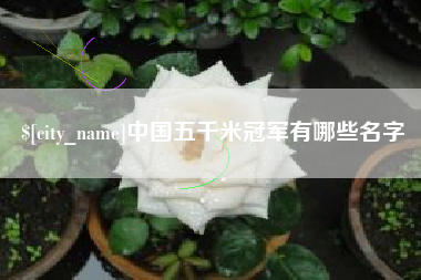 乐陵中国五千米冠军有哪些名字